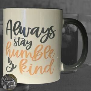 Stay Humble White and Black Mug